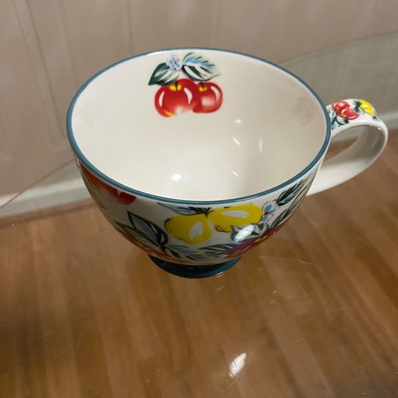 Potter's Studio Coffee Mug Colorful Abstract Design Floral . New. - Picture 5 of 6